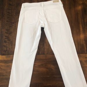 AG Prima ankle/cigarette ankle/Size 28 white jean